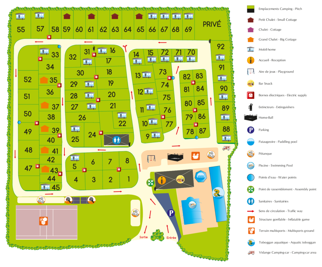 Brochures Camping La Roseraie D'Omaha